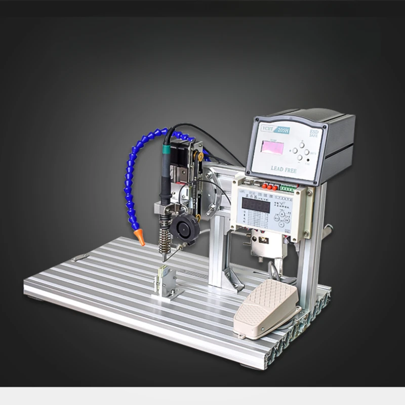 Semi-automatic soldering machine USB data power cord aviation plug