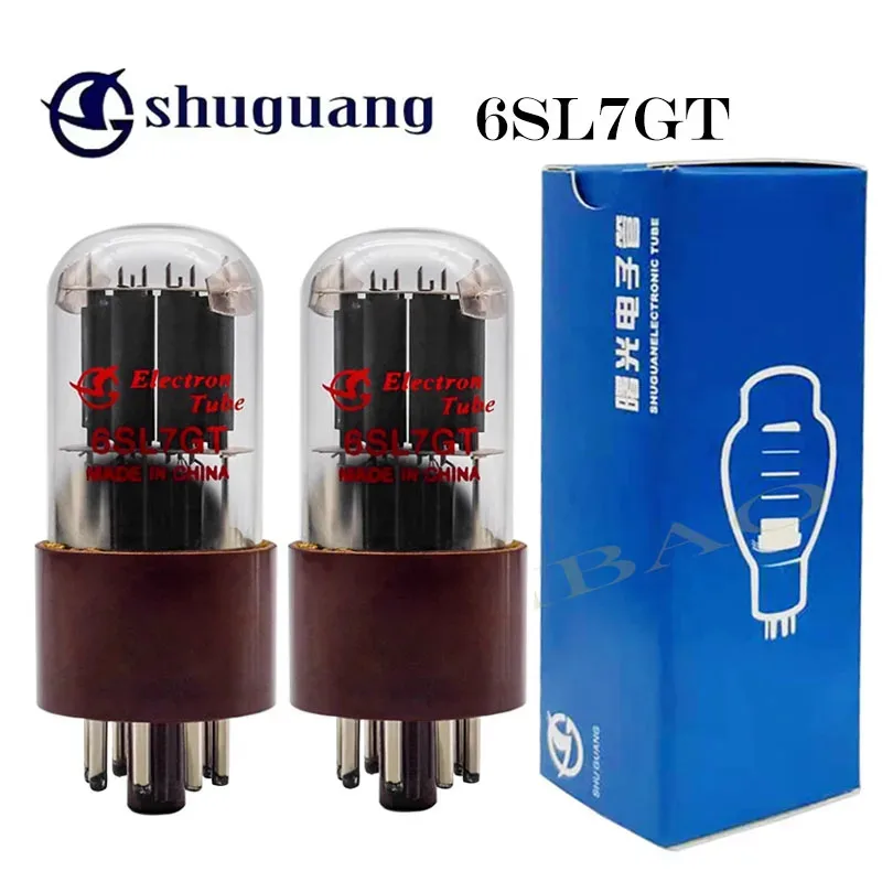 

shuguang 6SL7GT Vacuum Tube Replace 6H9C 6N9P 5691 ECC35 6SL7 Hifi Audio Valve Electron Tube Amplifier Amp Kit DIY Matched