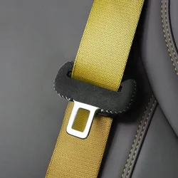 For Porsche Cayenne Panamera Macan 718 911 Taycan Car Safety Belt Buckle Covers car accessories