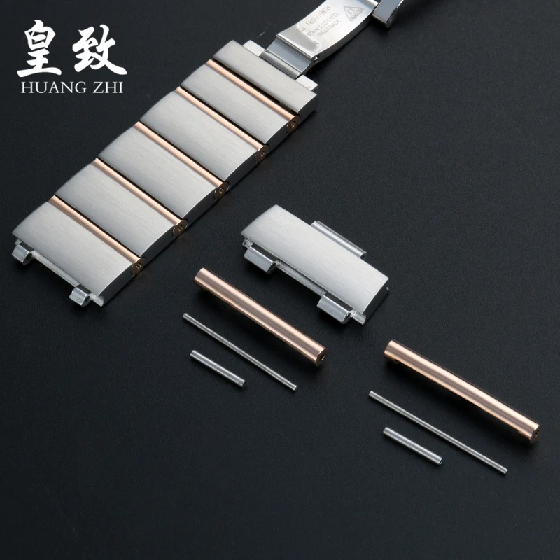 For Omega Watch Accessories Constellation Double Eagle Stainless Steel Watch Strap Section Extension Precision Steel Watch band