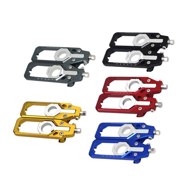 High Quality Motorcycle CNC Wheel Axle Blocks Chain For M1000R S1000XR m1000r s1000xr 2024-2025 Rear Wheel Adjusters Tensioners