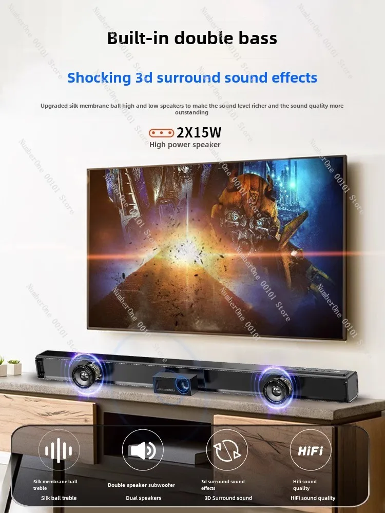 Suitable for Xiaomi TV Audio Cinema Long Dolby Atmos Whispering Wall Speakers TV Living Room Home