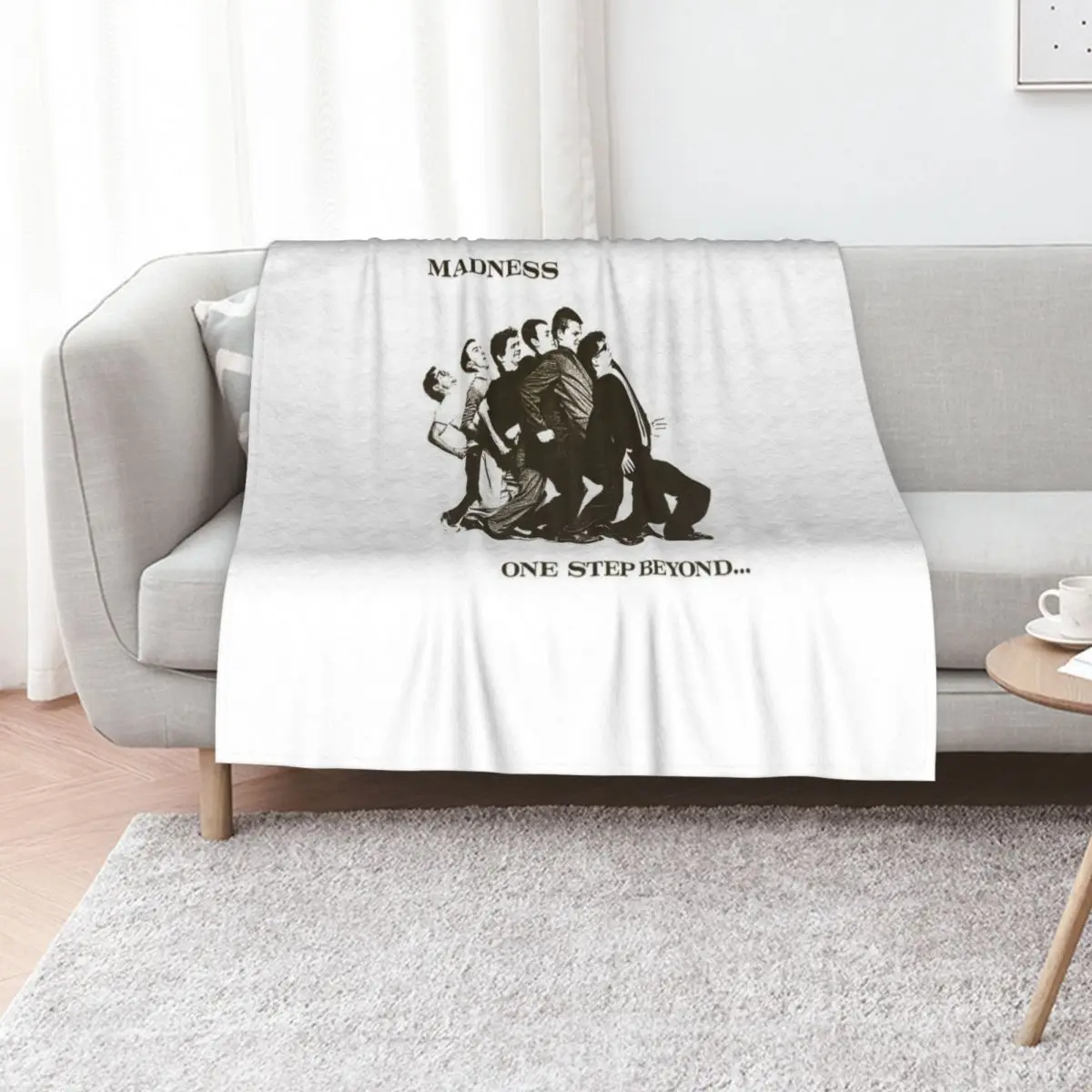 

madness ska-pop band classic tshirt design Throw Blanket Soft Big for babies Thermals For Travel christmas gifts Blankets