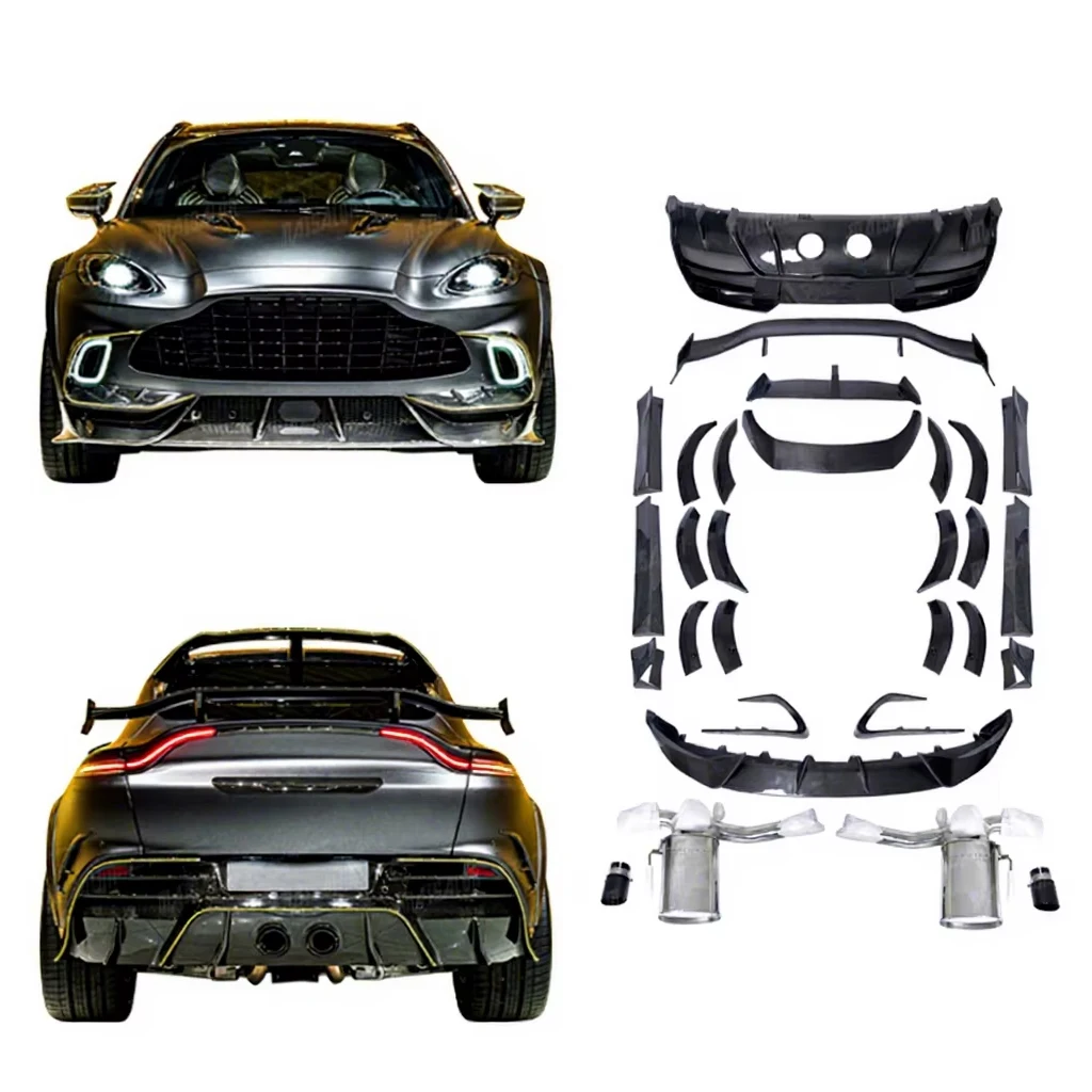 

Car Parts Dry Carbon Fiber Auto Part Body Kit for DBX Upgrade to 707 Style Front Lip Rear Diffuser Spoiler Body Kit