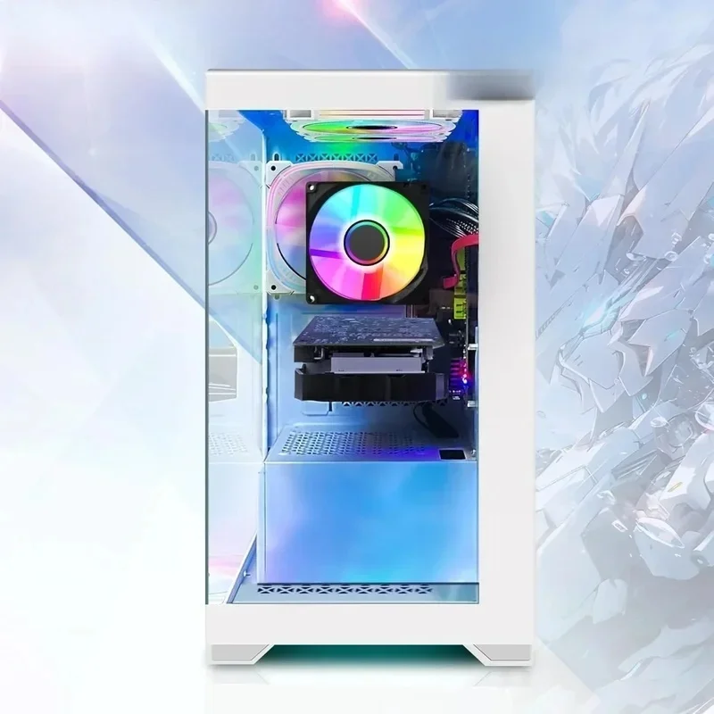 HOME-Gaming PC Computer Desktop, AMD Ryzen 3 3200G 3.6G, GeForce RTX 2060 6G, 16G DDR4, 512G SSD, 600M WiFicamping