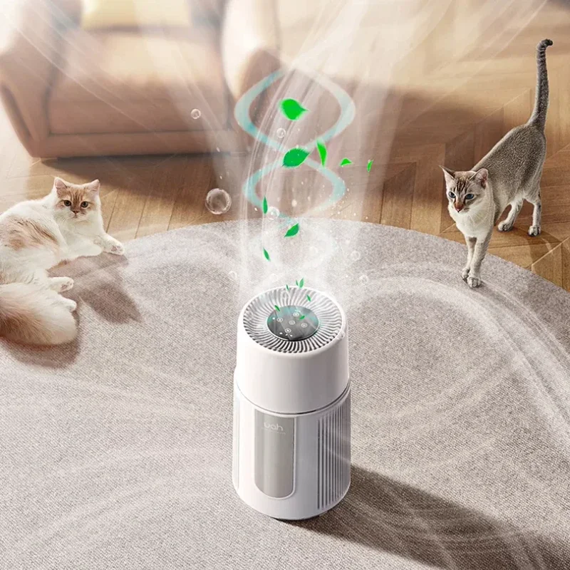 

Pet Air Purifier Household Suction Cat Hair Floating Hair Filter Deodorant Odor 220V Clearing Machine Air Purifier for Home