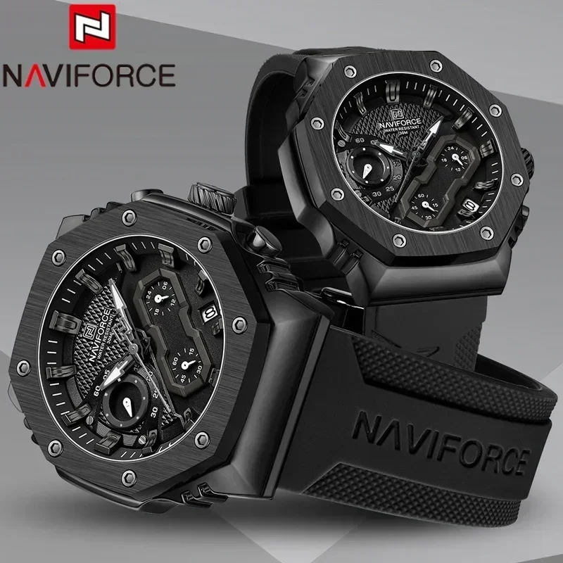 NAVIFORCE NF8035 Men Women Watch Quartz Top Brand Luxury Elegant Male Clock Chronograph Sport Original Lady Lover watch