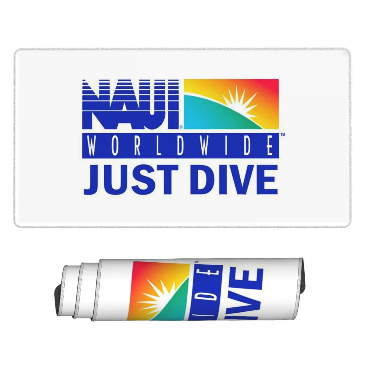 

Large Mouse Pad NAUI The Difinition Of Diving Gamer PC Laptop Mats Keyboard Carpet Computer Gaming Office Accessories Desk Mat