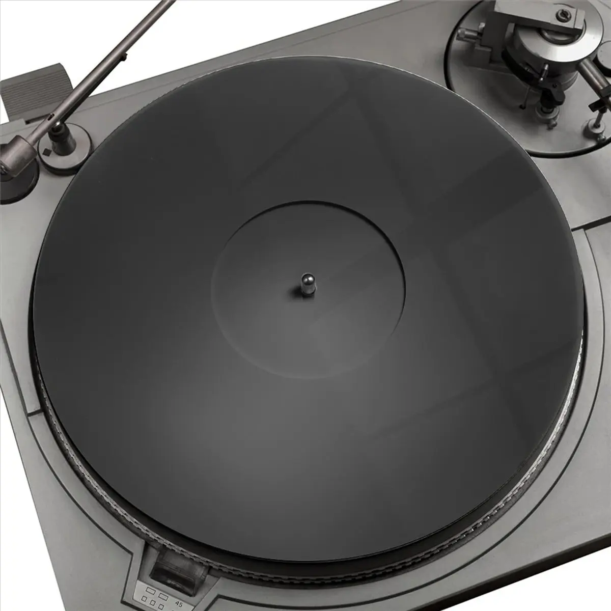 A72Z 300mm X 3mm Acrylic Slip Mat for Phonograph Turntable Vinyl Anti-Static Practical Disc Player LP Mat Vinyl Record Pad,E