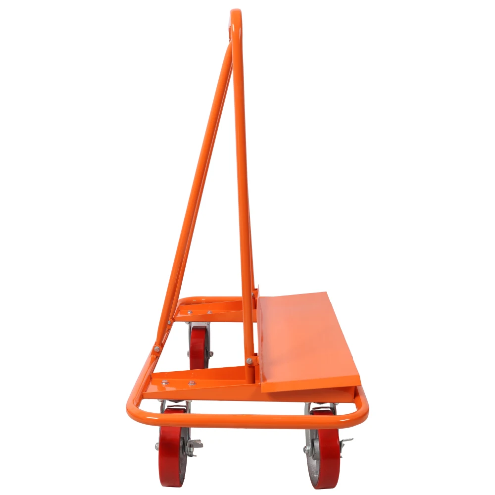 Heavy Duty Drywall Sheet Cart & Panel Dolly 3300lbs load capacity, panel service cart, 8" Polyurethane Wheel on Steel Hub