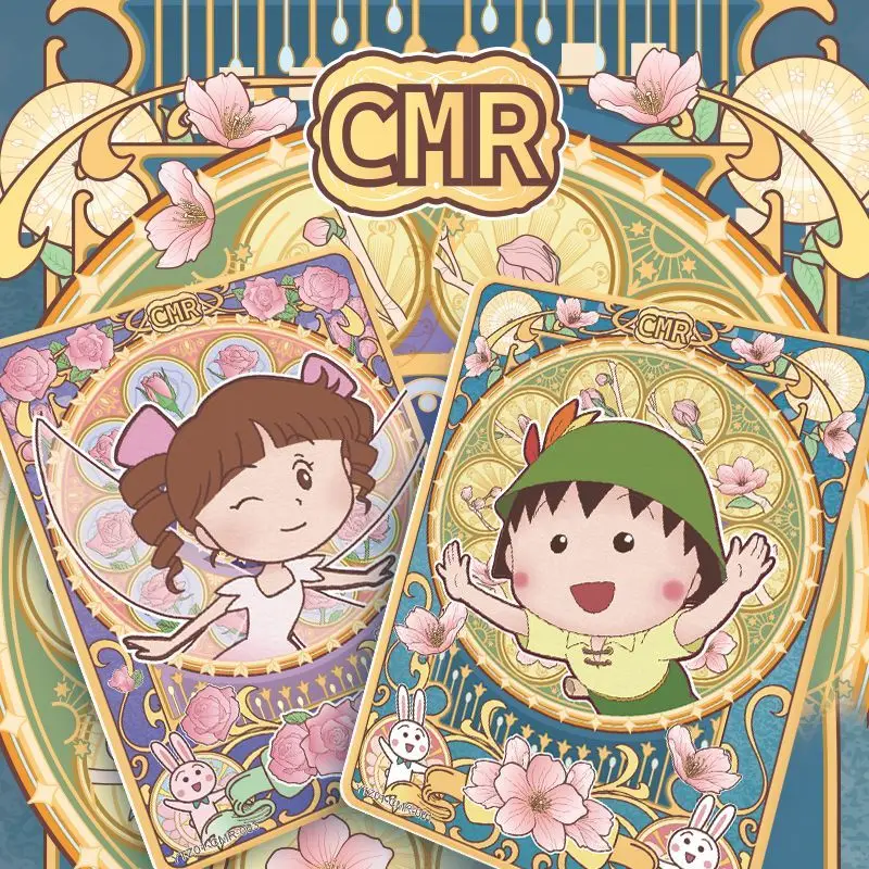 KAYOU حقيقية ساكورا تشيبي ماروكو تشان الوقت سلسلة بطاقات حجم 2 أنيمي الطرفية لطيف لعبة عيد ميلاد الأطفال كرت هدية #5