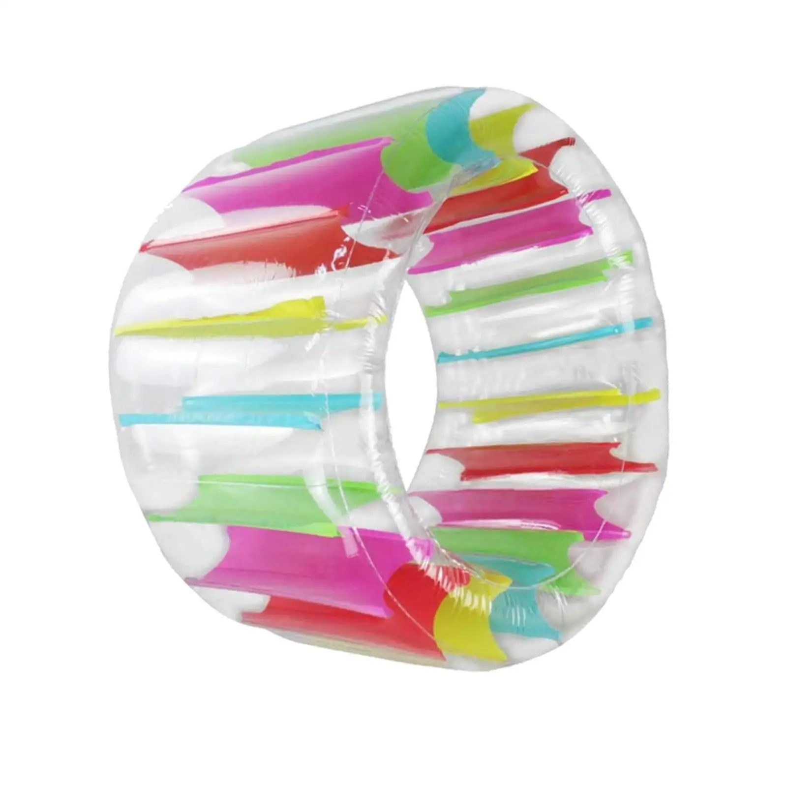 Inflatable Water Wheel,Swimming Pool Float Kids Float Yard Indoor Outdoor Colorful Lake Beach Float Tube Roller Float