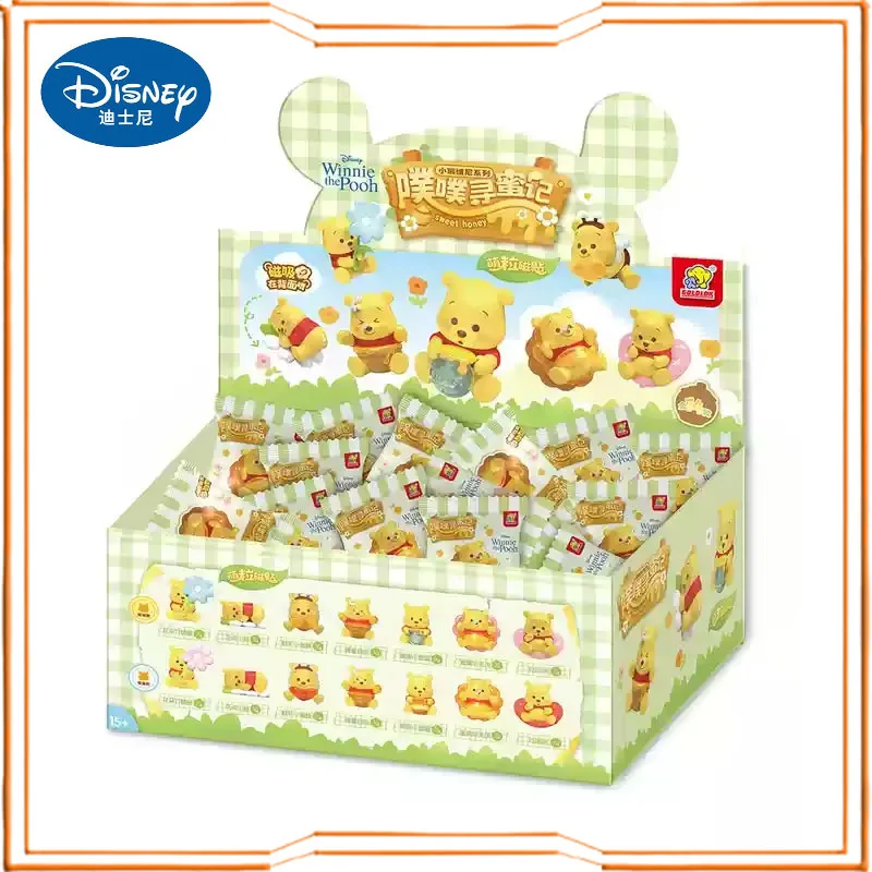 

Genuine Kawaii Disney Winnie The Pooh Blind Bag Figure Searching For The Honey Series Mysterious Surprise Box Figure Model Gifts