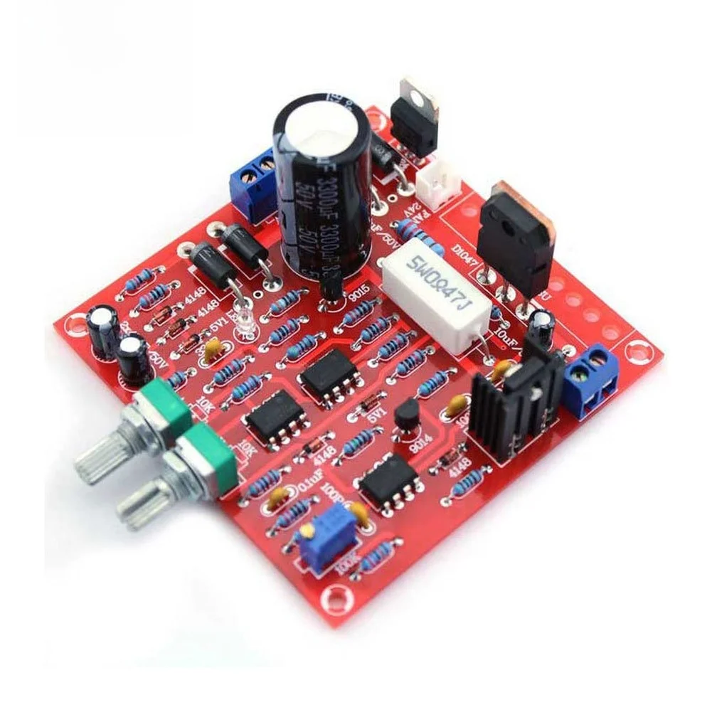 0-30V 2mA-3A Adjustable Linear DC Power Supply Kit with Low Ripple 0.01 Percent for Lab and DIY Circuit Development