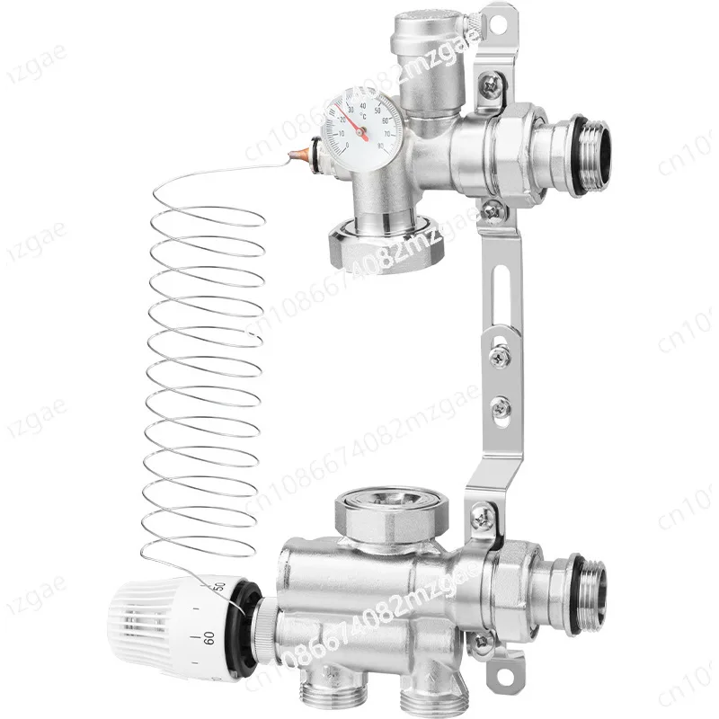 Floor heating temperature-controlled water mixing center, intelligent constant temperature water mixing center
