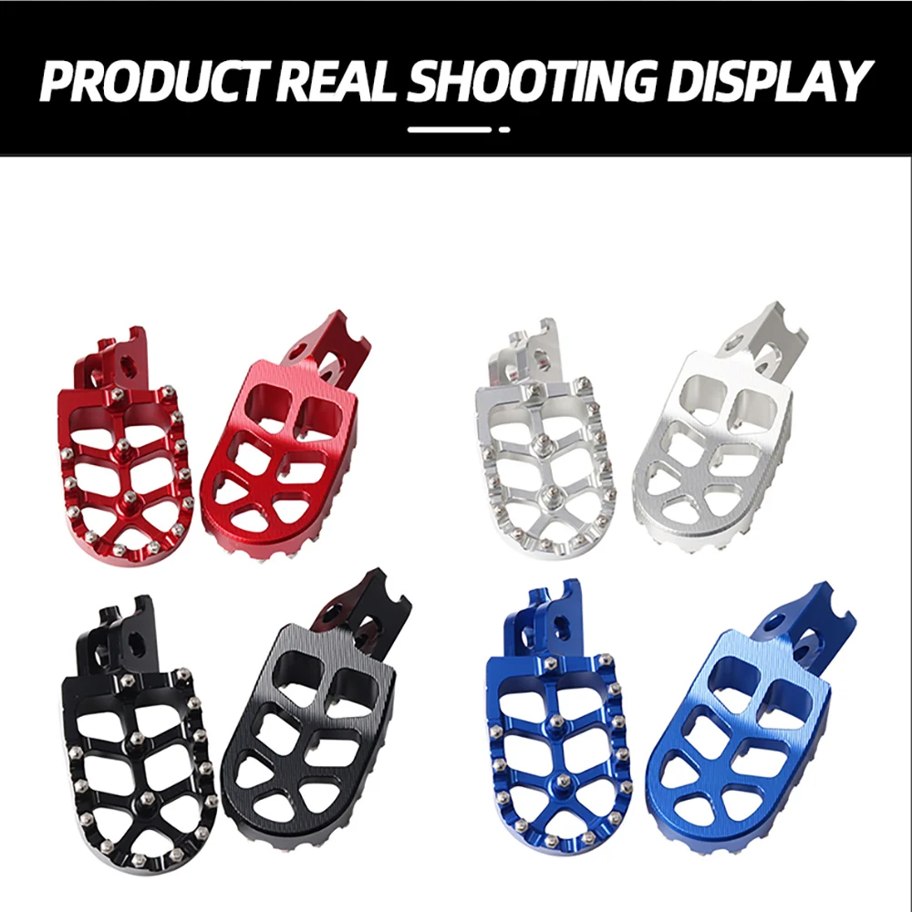 Motorcycle Accessories Footrest Footpegs Foot Pegs Pedal For Honda CRF450R CRF450RX CRF450X CRF450L CRF 450 R RX X CRF450 L RL