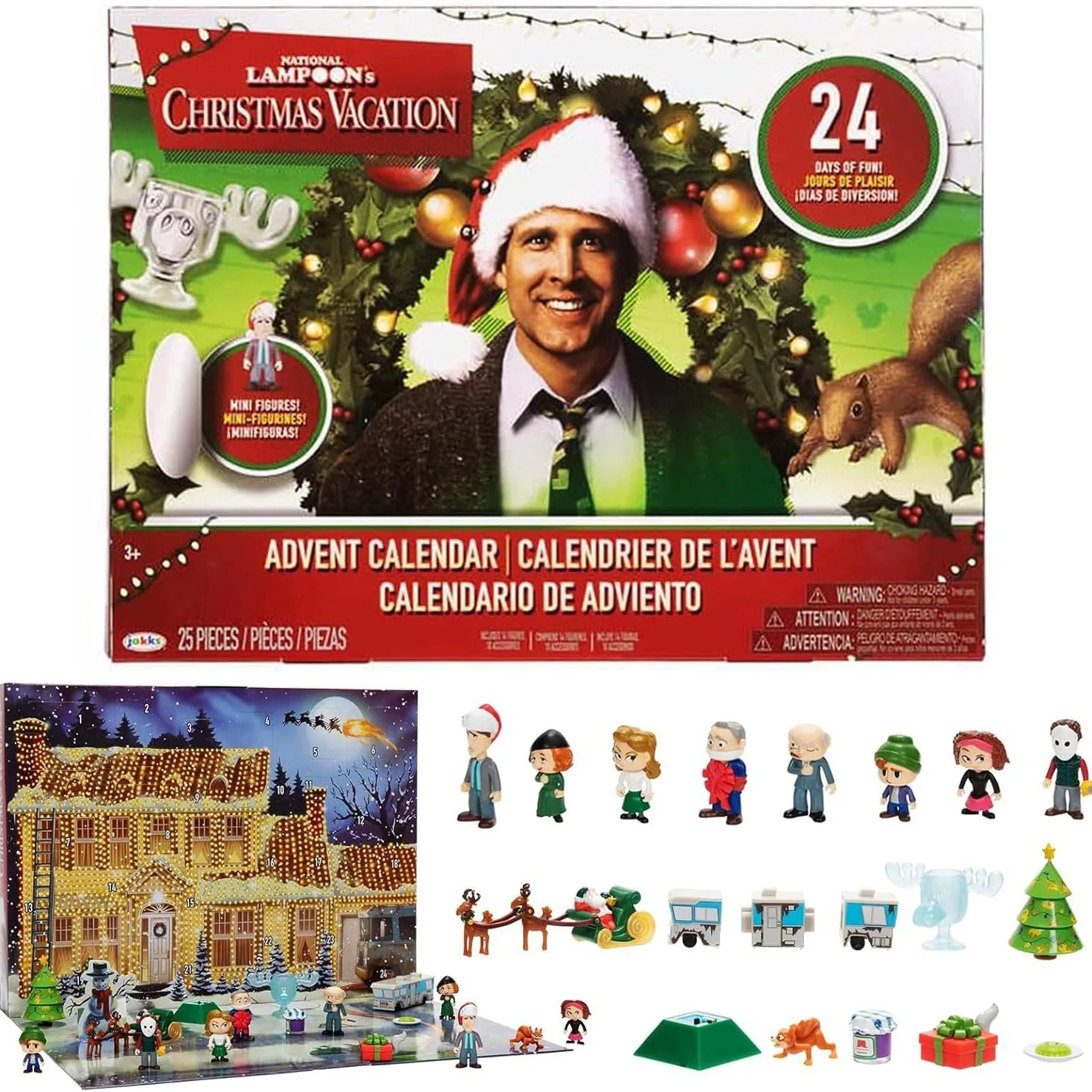 National Lampoon’s Christmas Vacation Advent Calendar 2024 New - 24 Day Christmas Vacation Advent Calendar