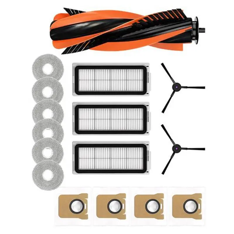 

T83C-для JONR P20 Pro/T5 Pro, аксессуары для робота-пылесоса, запасные части, основная боковая щетка, фильтр, накладка для швабры