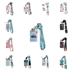 New Anatomy Doctor Nurse Credential Holder Neck Strap Lanyards Keychain Holder ID Card Pass Hang Rope Lariat Lanyard 021
