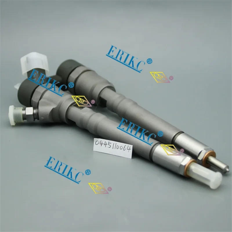 ERIKC 4PCS Common Rail Fuel Injector 0445110064 33800-27000 Nozzle 0 445 110 064 for HYUNDAI 33800-27010 0445 110 064