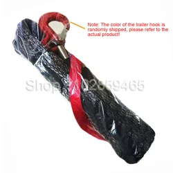 8mm*15m 10mm*30m Winch Line, Towing Rope, Polymer Synthetic Fiber Rope, Plasma Rope for Off-Road Vehicle Traction