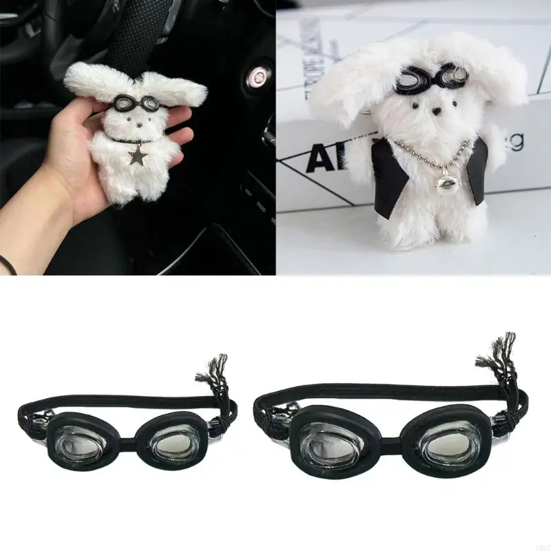 J0MF Puppenhaus-Requisiten, Babybrille, Miniaturen, Puppenhaus, Schwimmbrille