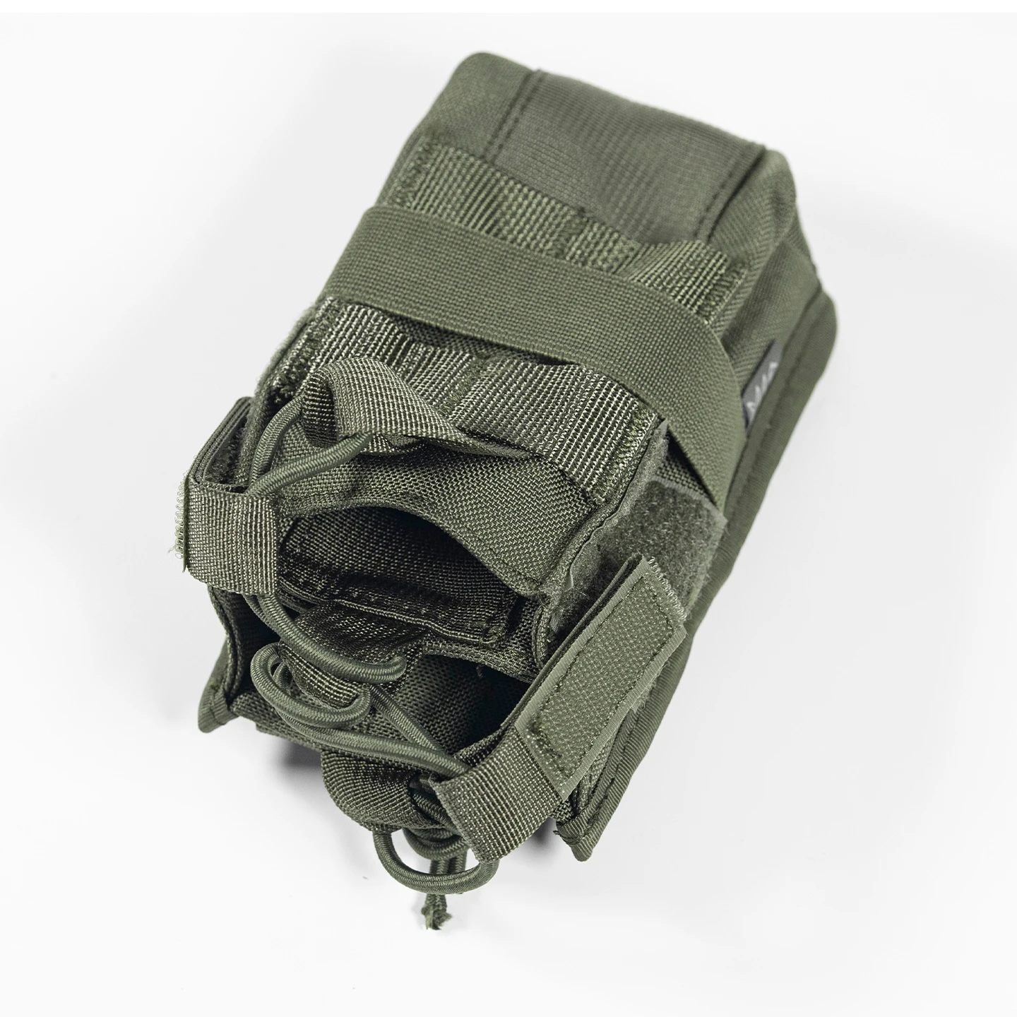 M4 Doppel- & Dreifach-Magazintaschen, Mehrzwecktasche, Schnellzugriff, 500D Nylon, Ranger-Grün – Detail 32