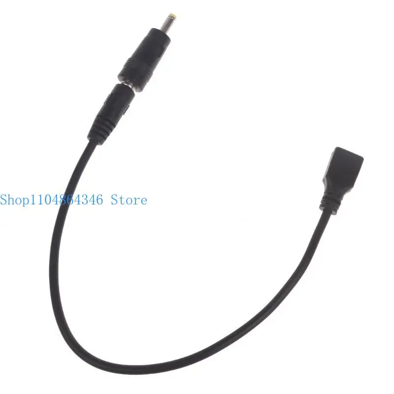652F 5V Micro USB Female to Male Adapter Set with 4.0mm 3.5mm 2.5mm Adapter Plugs for Routers and Cameras