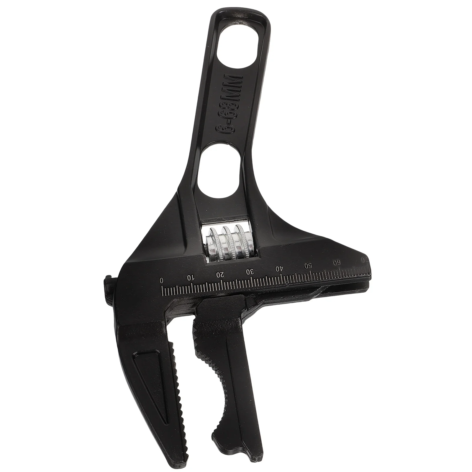 مفتاح ربط سباكة احترافي خفيف الوزن ومقاوم للصدأ لإصلاح حوض خط الأنابيب وصيانة المنزل وفتحة كبيرة