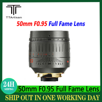 TTartisan 50mm F0.95 Cameras Lens Full Fame Large Aperture Manual Focus Lens For Leica M M9 M10 50 Mount Cameras