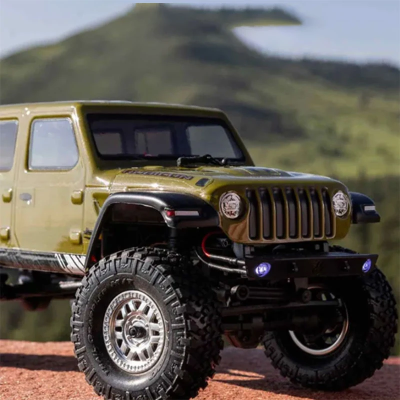 Axiale Scx24 1/24 JLU Simulatie Afstandsbediening Elektrische Vierwielaandrijving Terreinwagen Klimmen Auto Jongen Speelgoed Rtr