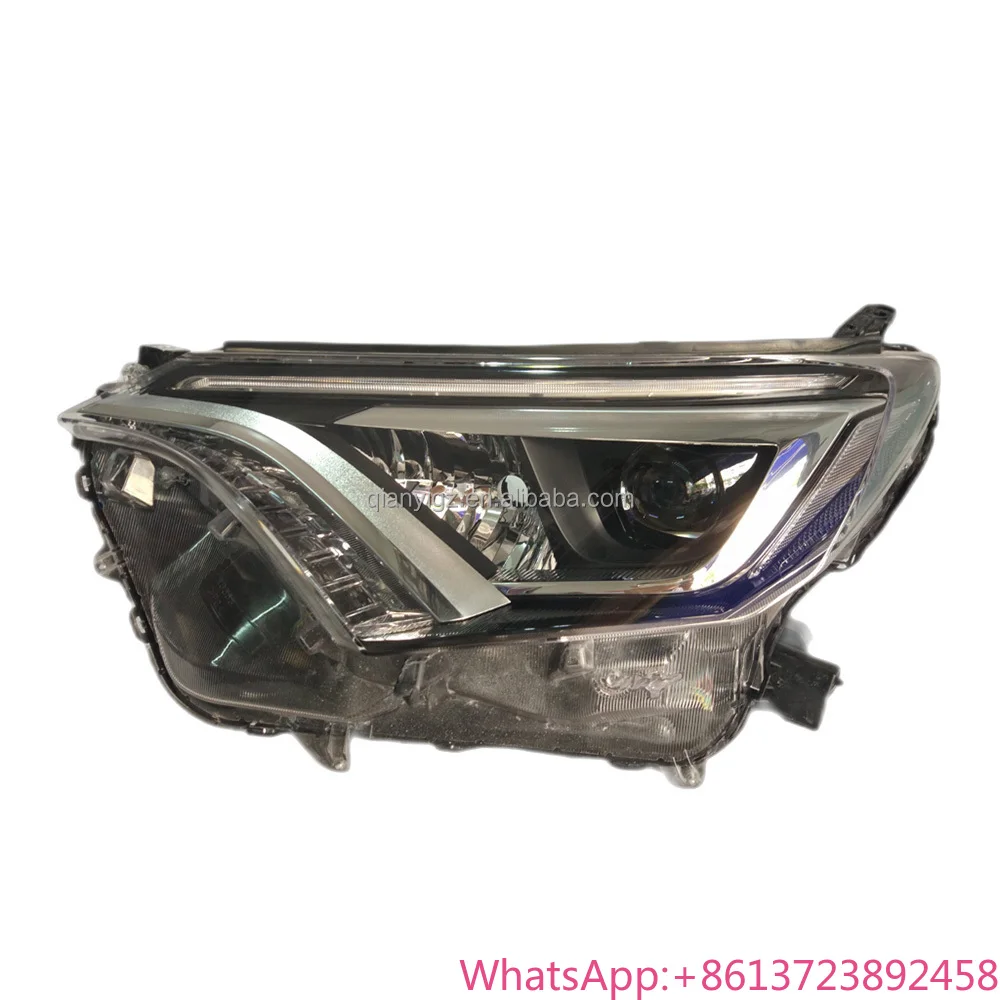 RV4 Headlight Assembly 12V 6000K Used for Toyota for RAV4 Projector LED Front Combination Lamp H4 Bulb 4000 Lumens