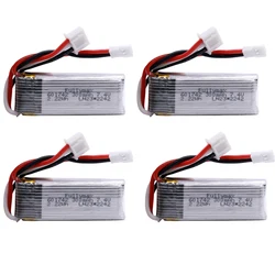 Lipoバッテリー7.4v,300mah,30c,wltoys f959用,飛行機のスペアパーツxk DHC-2 a600 a700 a800 rc,飛行機のおもちゃ,1/3/個