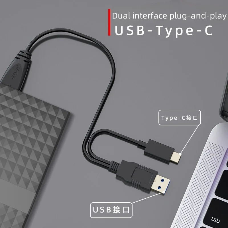 USB 3.0 Type-C DVD/CD Driver, High-speed External DVD-RW Burner/Player for PCs & Laptops