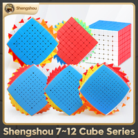 [CubeFun]ShengShou 7x7 8x8 9x9 10x10 11x11 12x12 Magic Puzzle Cube Sengso 7 8 9 10 11 12 Educational Toys