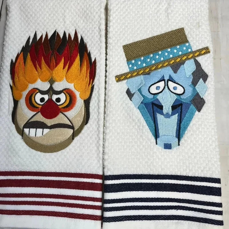 1/2PCS Heat Miser Snow Miser Christmas Towel Creative Cartoon Peripheral Soft And Comfortable Towels Children\'s Birthday Gift