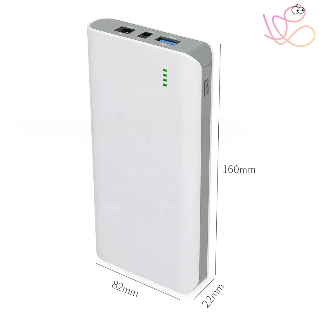 TalentCell DC 24/19/5V Output Lithium ion Battery Pack Rechargeable 17500mAh 64.75Wh Li-ion Power Bank