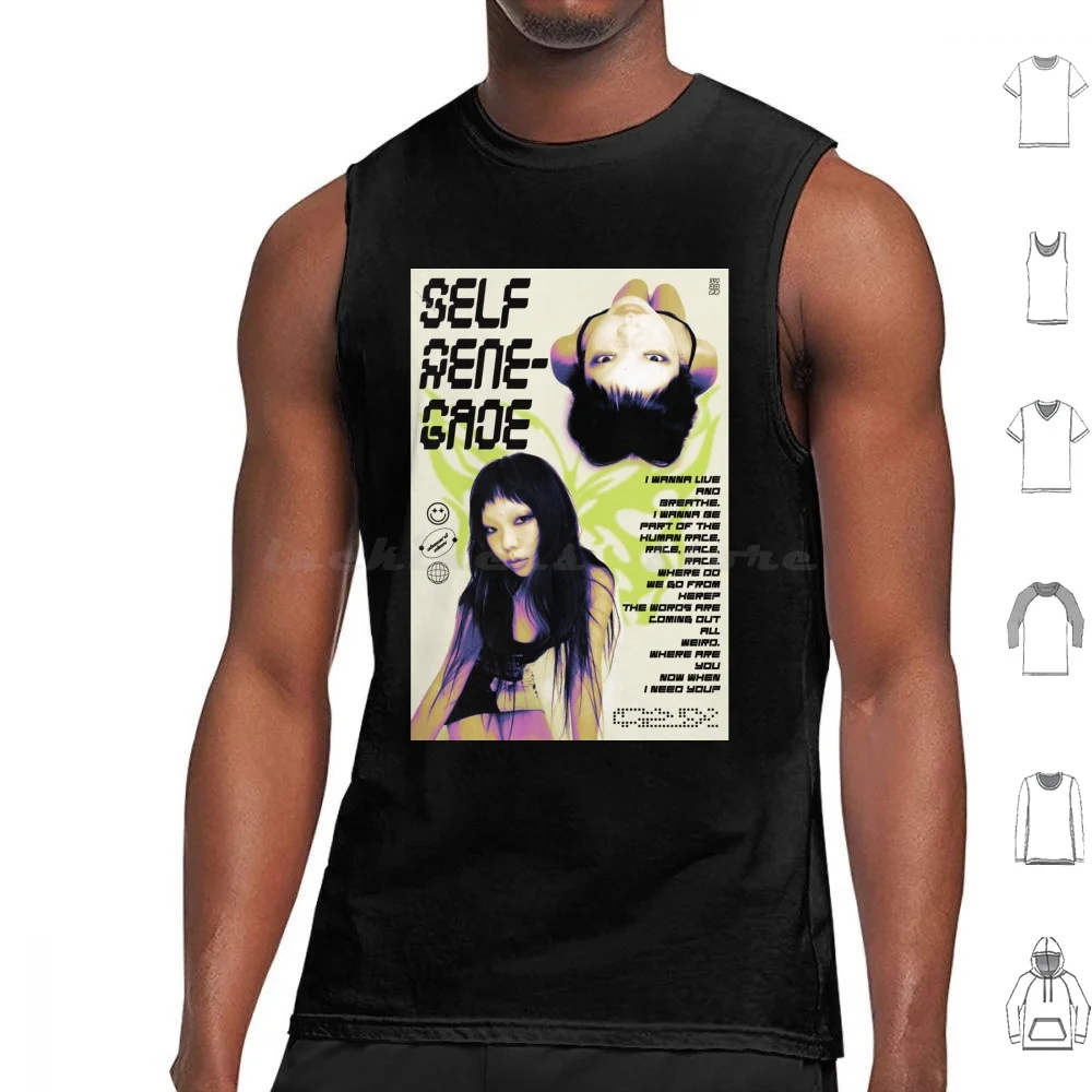 Y2k Radiohead The Bends Lyric Poster Tank Tops Vest Sleeveless Radiohead The Bends Music Lyric Lyrics Y2k 1990s