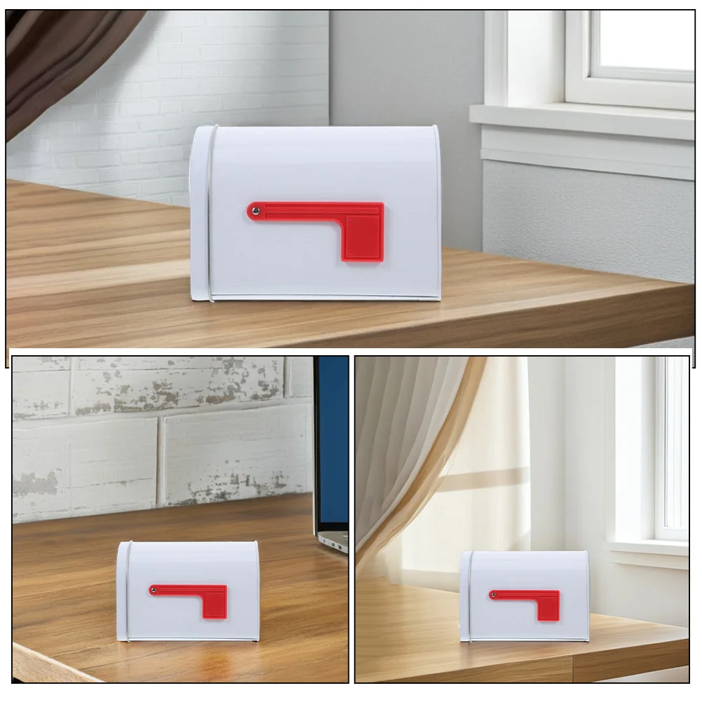 2 قطعة صندوق بريد صفيح ريترو صندوق تخزين معدني منظم رسائل عتيق ديكور مكتب جدار جبل لتقوم بها بنفسك هدية عيد الحب