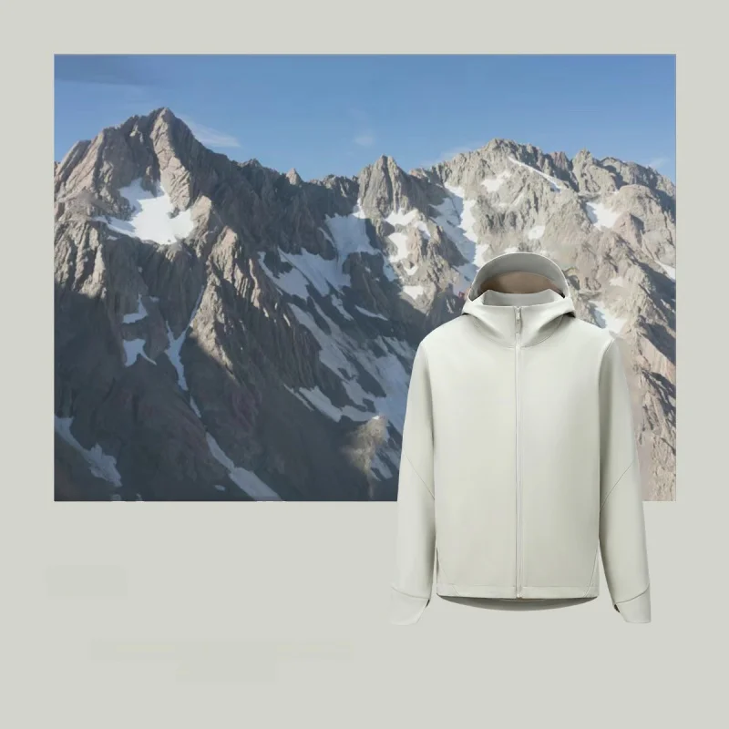 

Touch Bio-Based Waterproof High-End Outdoor Spring ex Hooded Warm Fce Commuter Jaet Coat for Men And Women