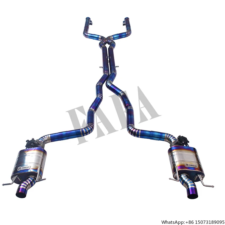 

Высокопроизводительная выхлопная система Cat-Back из титанового сплава для Mercedes-Benz C63 W205 4.0T 2015-2019