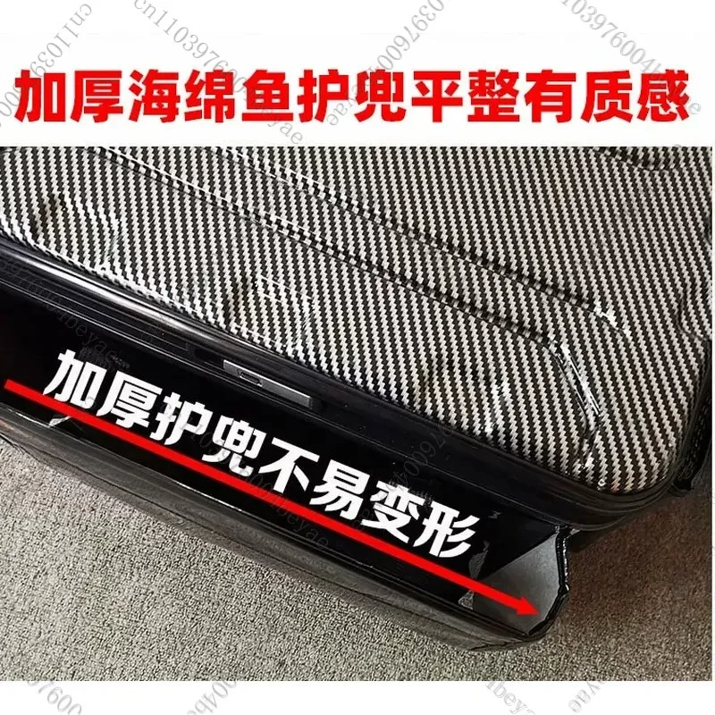 New Type Hard Shell Multi-functional Trolley Case Barrel Large Wheel Thickened Car Hard Shell