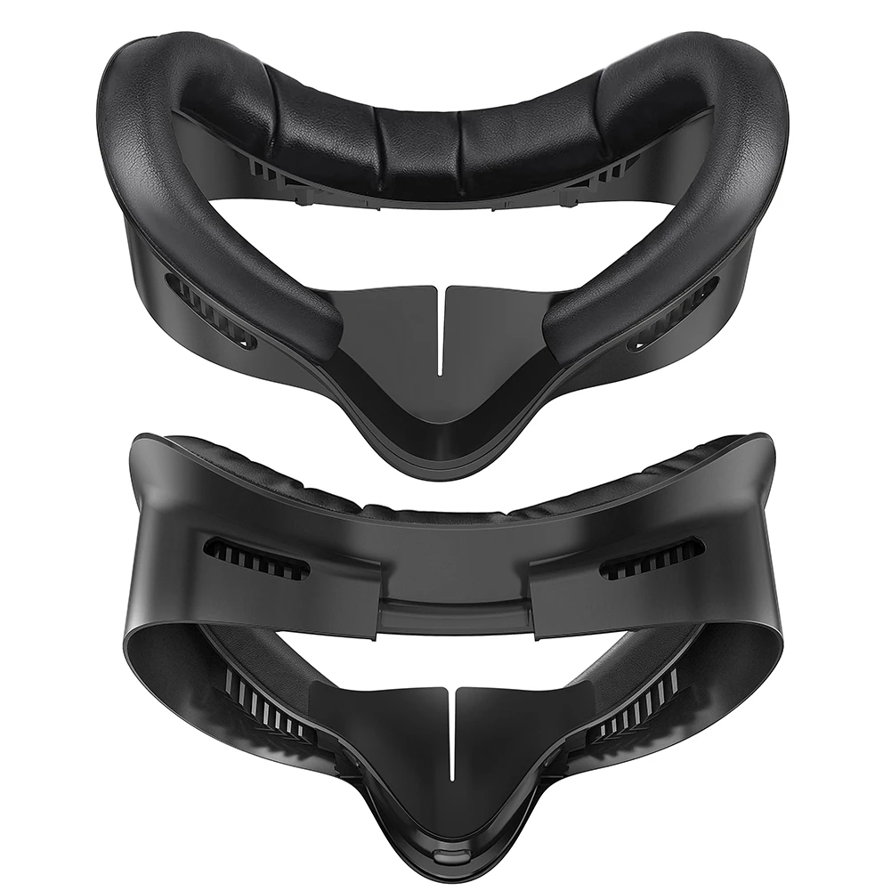 وسادة بديلة ناعمة من البولي يوريثان للوجه مقاومة للعرق، غطاء وجه مريح من إسفنج البولي يوريثان لملحقات Meta Quest 3S VR #2