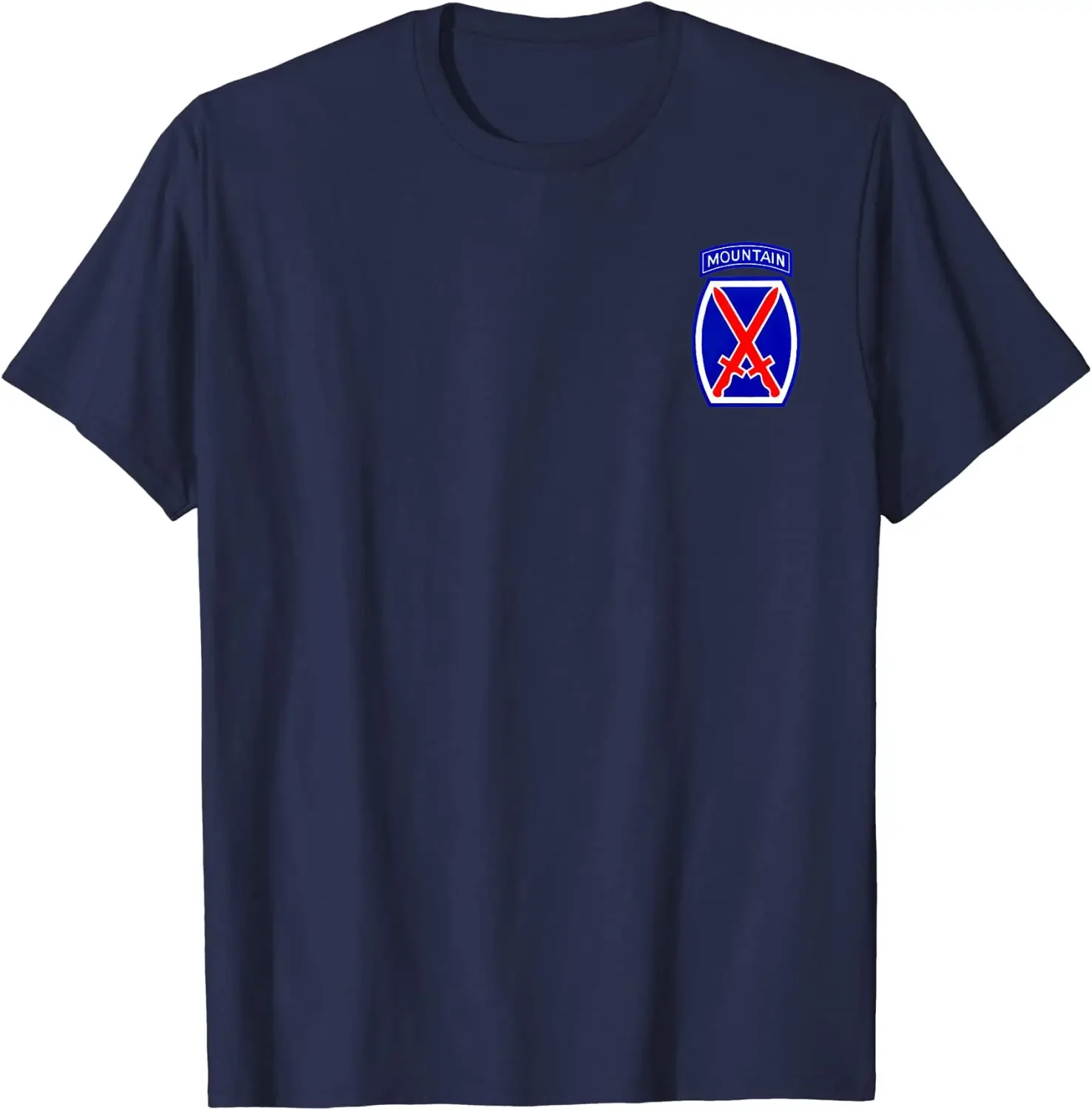 Army 10th Mountain Division Military Infantry Patch Men T-Shirt Short Sleeve Casual Cotton O-Neck Summer  T Shirt