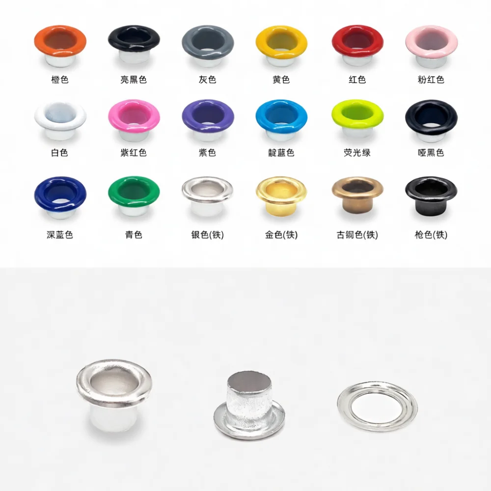 Colorful Metal Round Eyelets G - огляд і ціна Sewing Eyelet Fabric