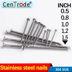 50pcs 304 stainless steel woodworking round nails