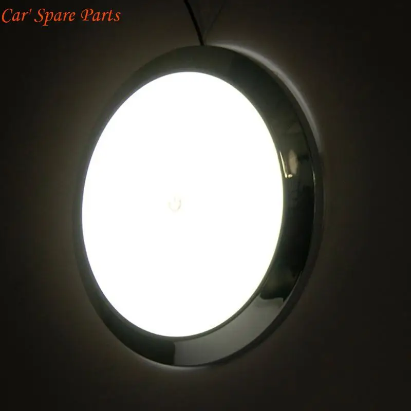 

Y4UA 12V/24V RV LED Porch Light Waterproof Interior Wall Lamps Light with Switch