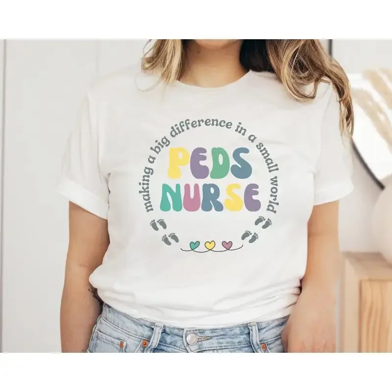 PEDS Nurse T Shirt Pediatric Grad