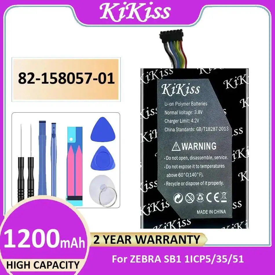 

Для Zebra SB1 1ICP5 35 51 коллекционная батарея 1200 мАч хорошая низкотемпературная производительность 82-158057-01