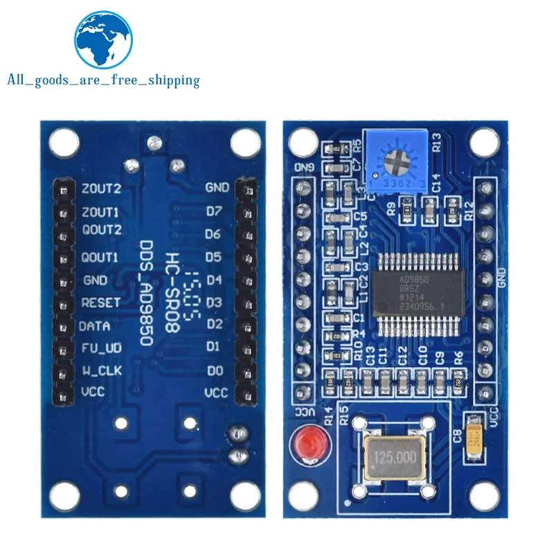 DDS Signal Generator Module Development Board 0-70MHz 0-40MHz AD9850 2 Sine Wave and 2 Square Wave